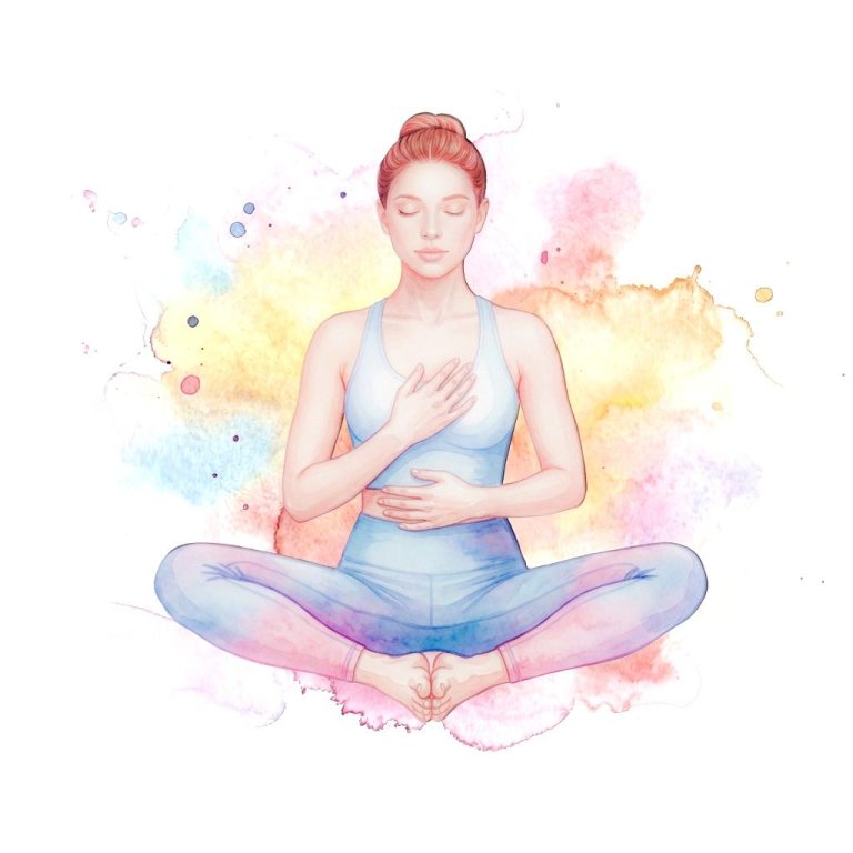 Entspannte und kleine Bewegungen für Yoga-Anfänger